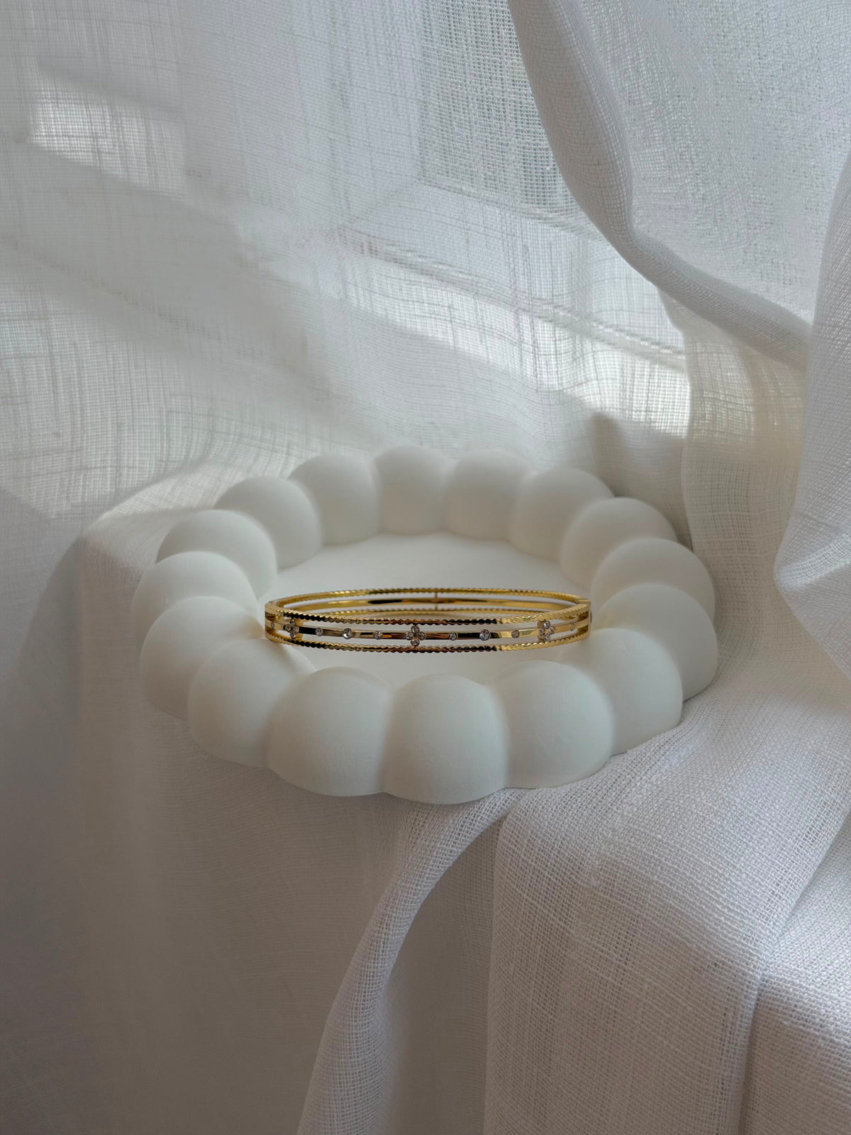 Aureon Yusra Diamond Bangle