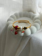 Aureon Berry Bloom Bangle Bracelet