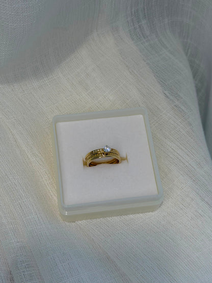 Aureon Golden Ridge Set Ring