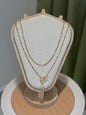 Aureon Double cascade Necklace