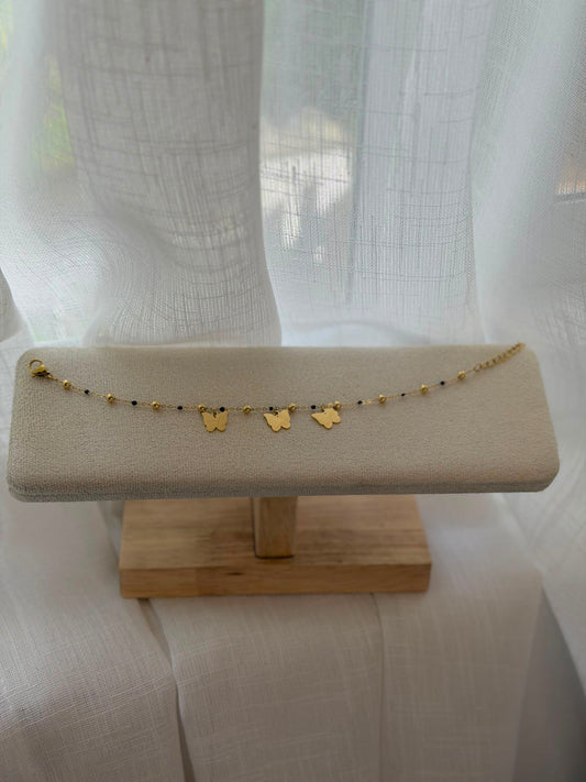 Aueron Chasing Golden Butterfly Bracelet