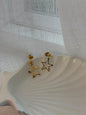 Aureon Hanging Star Stud Earring