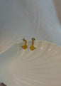 Aureon Hanging Butterfly Stud Earring