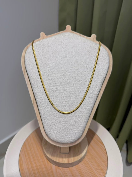 Aureon Sleek Contour Necklace